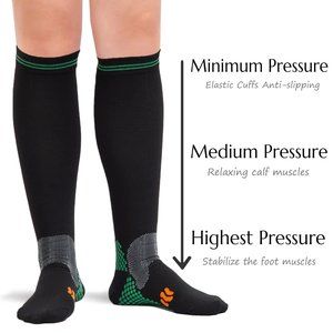 Athletic Compression Socks for Men - Stylish & Fashion | Non Slip Relief Socks